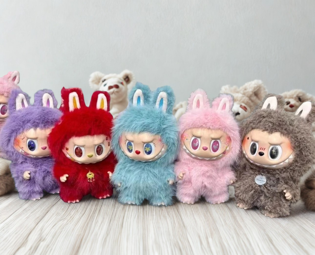 35 cm Monster vinyl face dolls