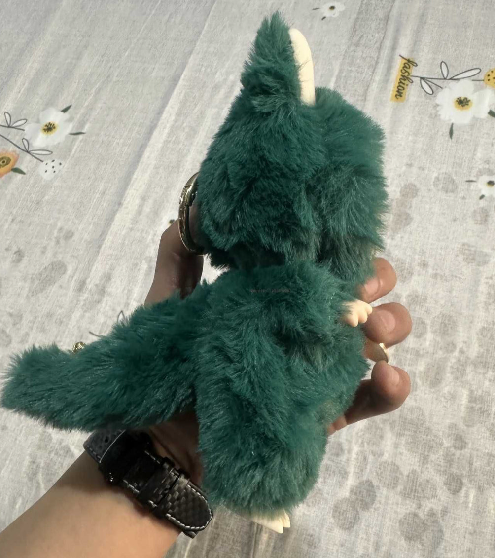 17 cm Green Monster vinyl face Doll