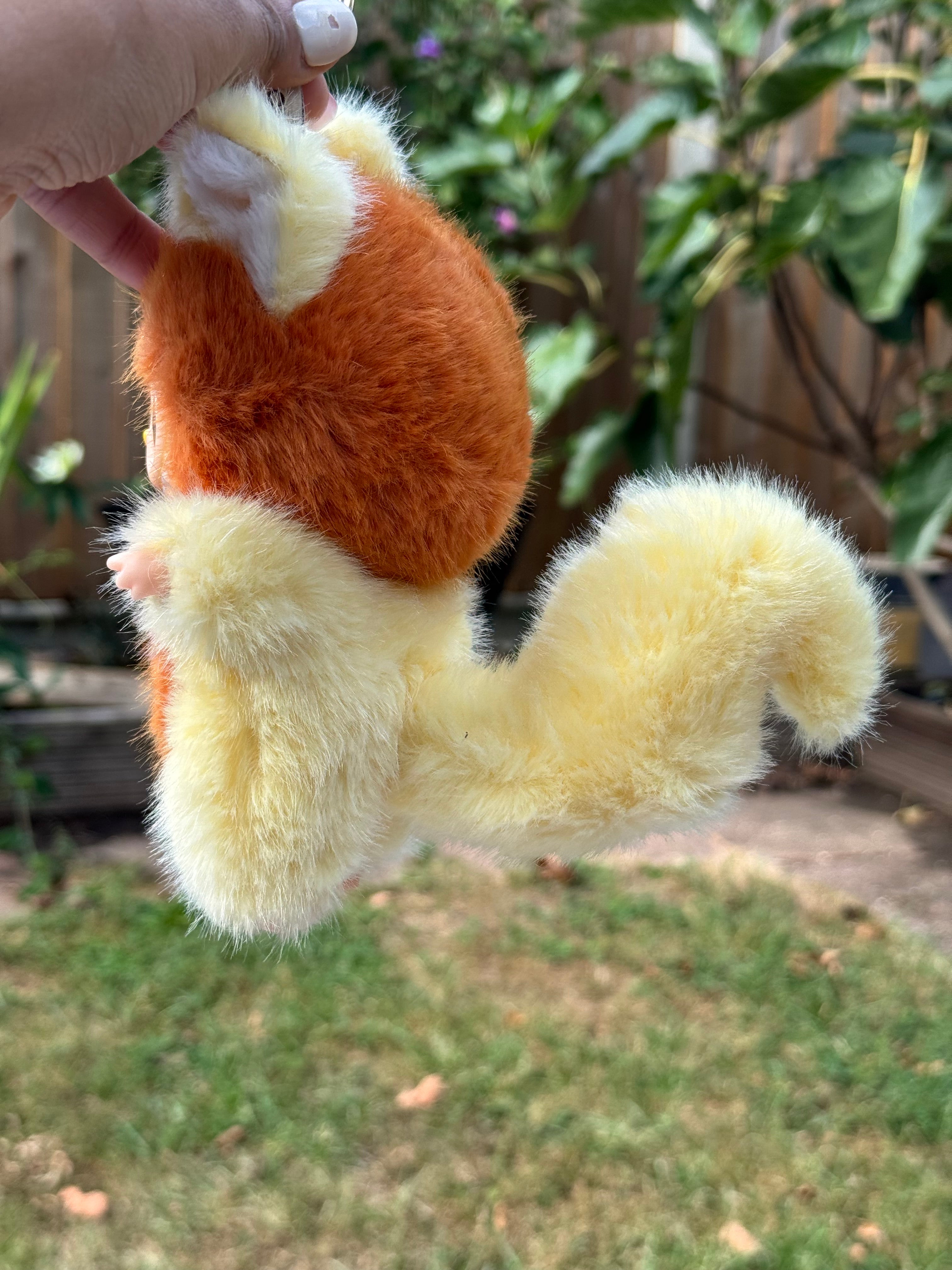 Autumn Fox Monster Vinyl Face Doll￼