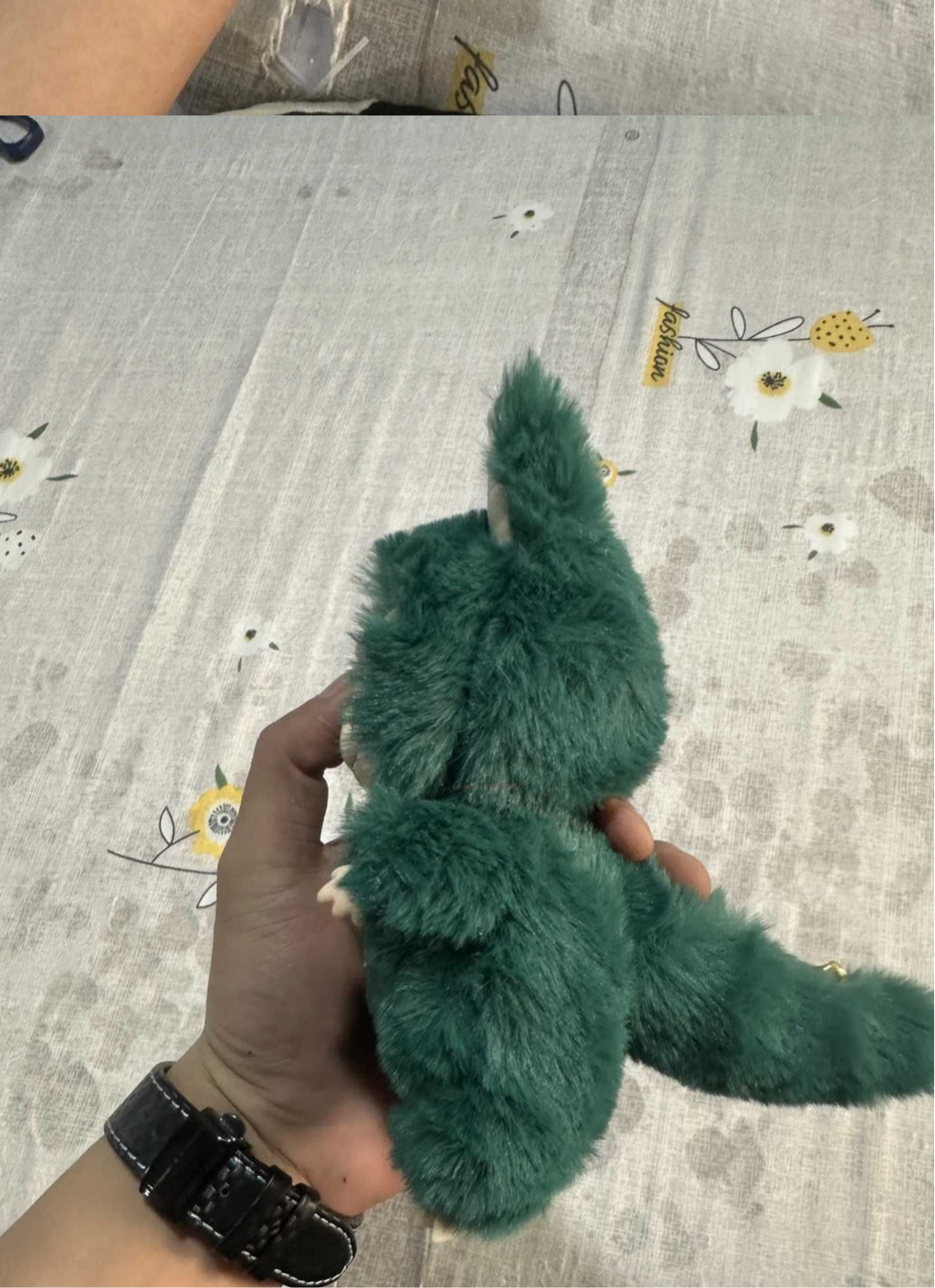 17 cm Green Monster vinyl face Doll