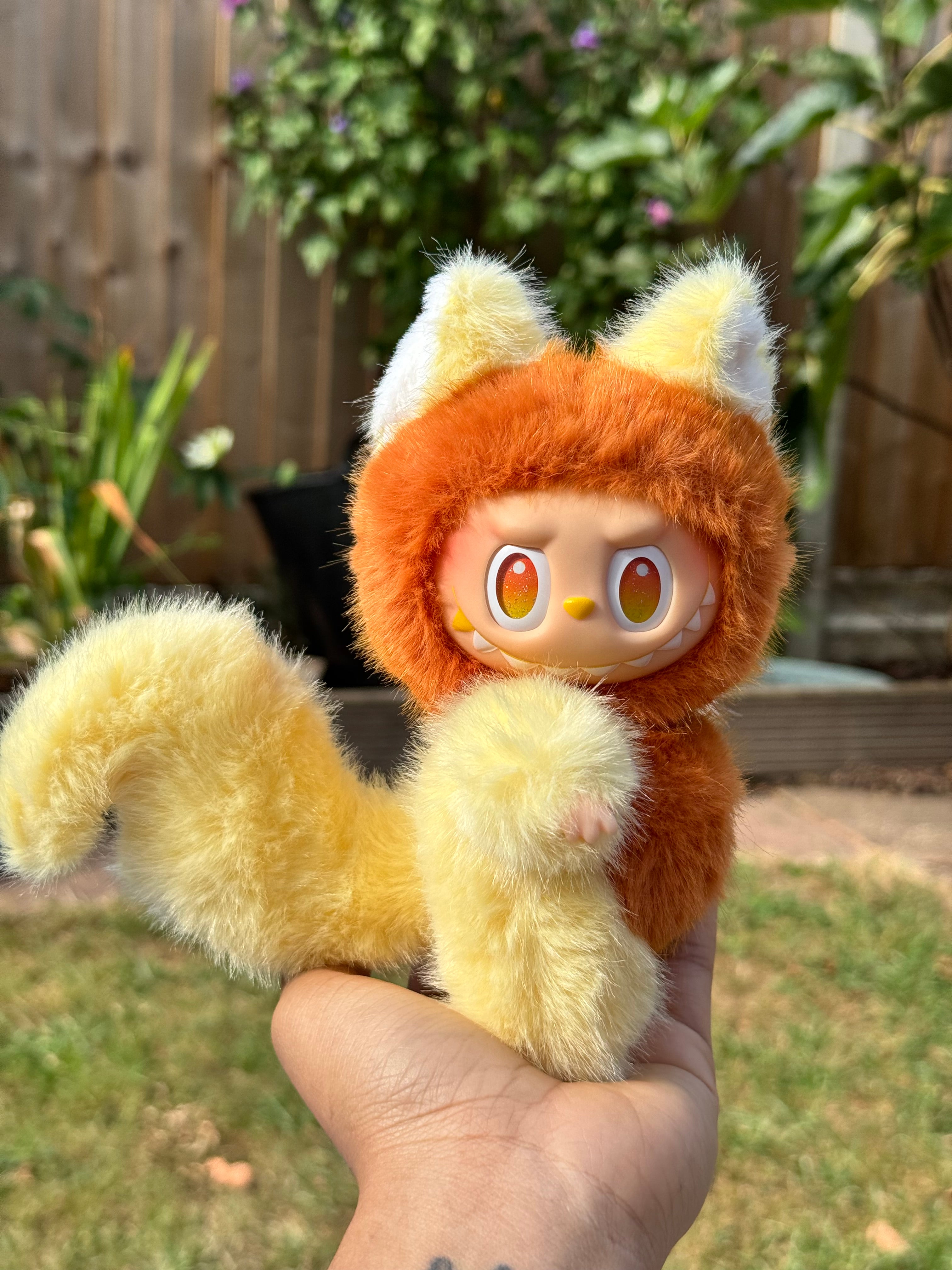 Autumn Fox Monster Vinyl Face Doll￼