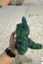 Green Lulu Monster vinyl Face Doll