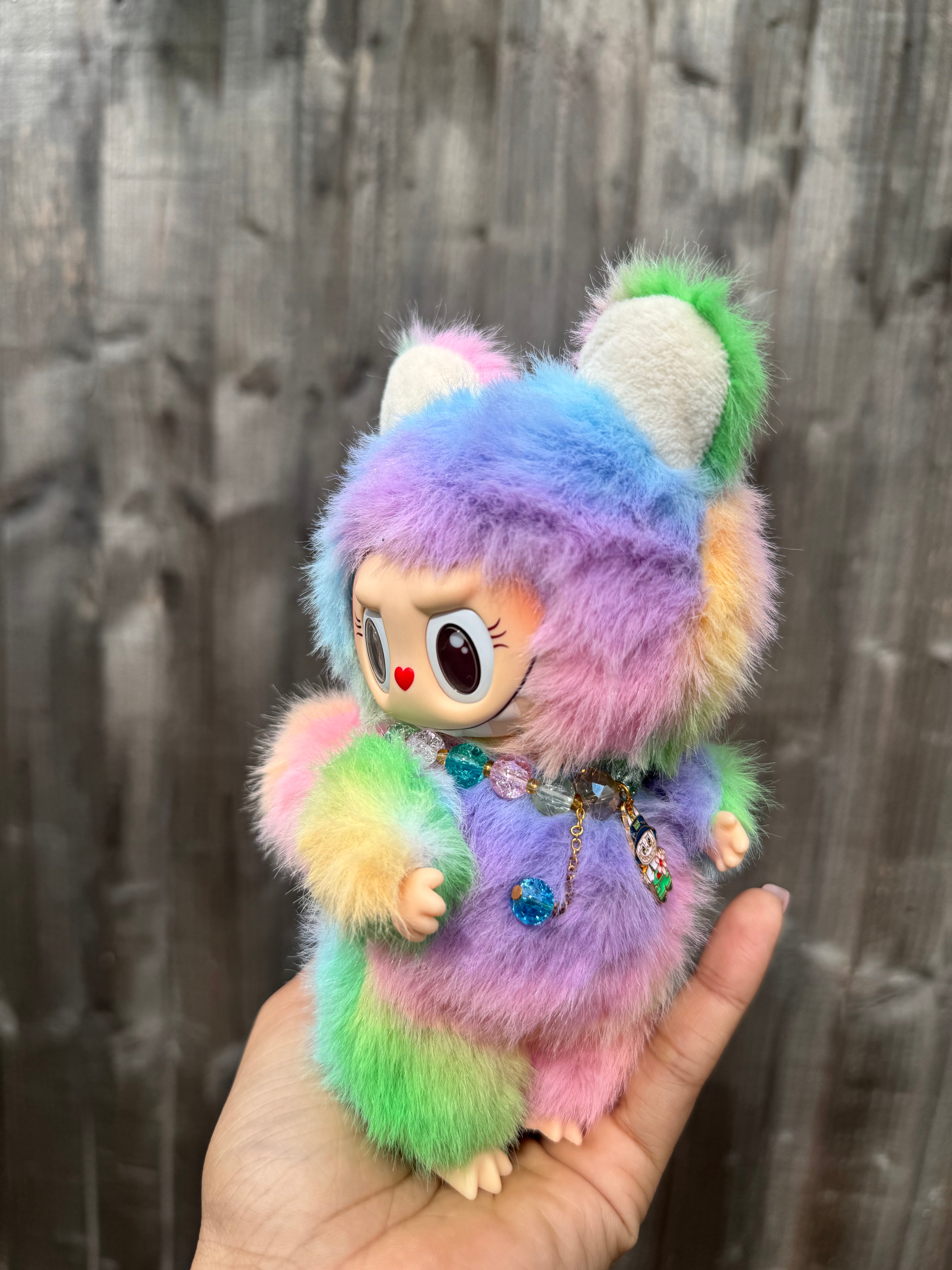 Rainbow Koko Monster Vinyl Face Doll