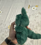 17 cm Green Monster vinyl face Doll