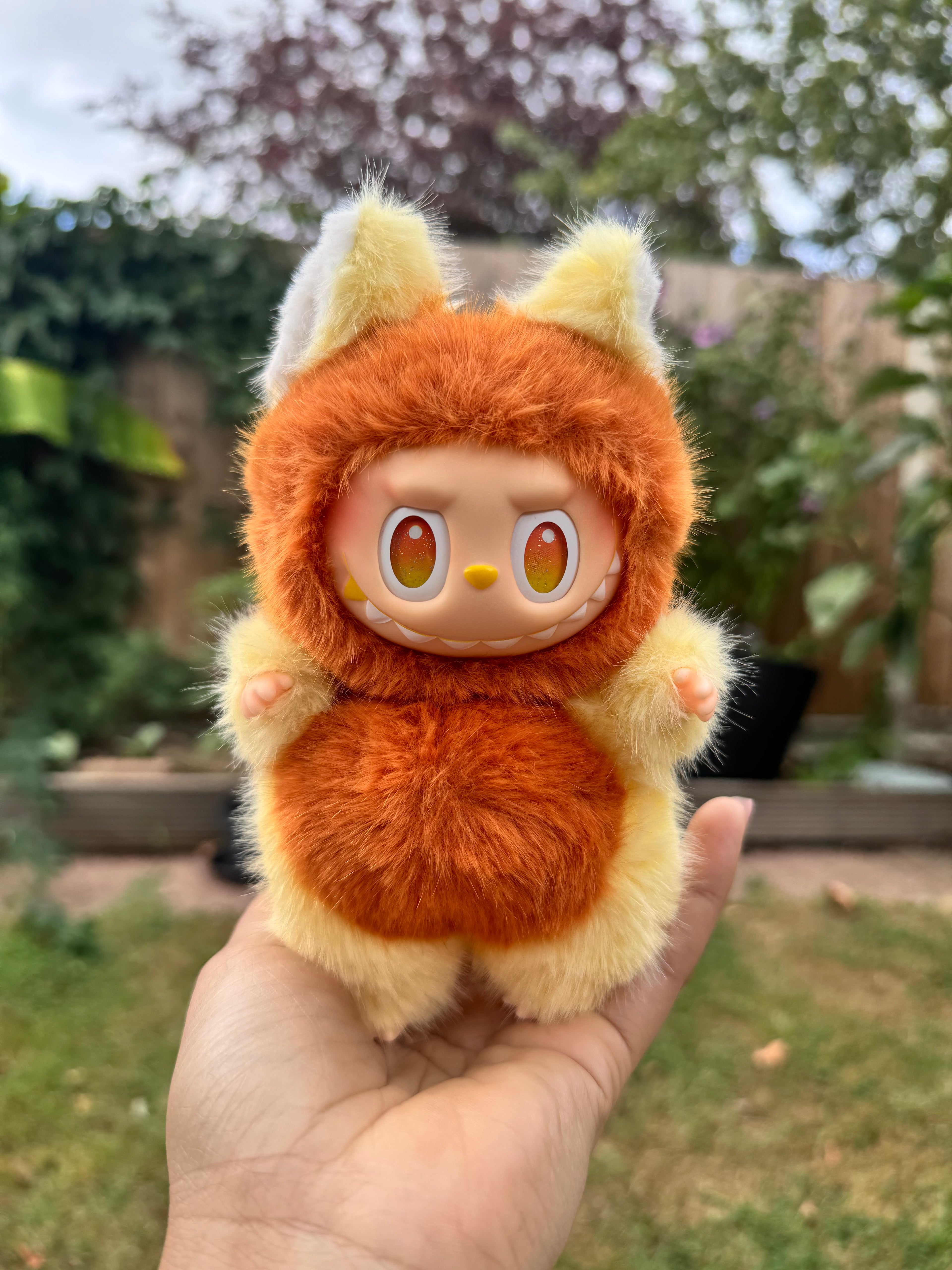 Autumn Fox Monster Vinyl Face Doll￼