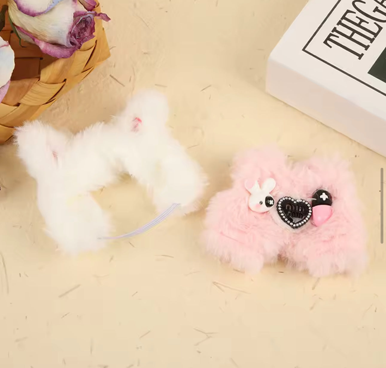 Fluffy Bear And Pink Sheep Outfit