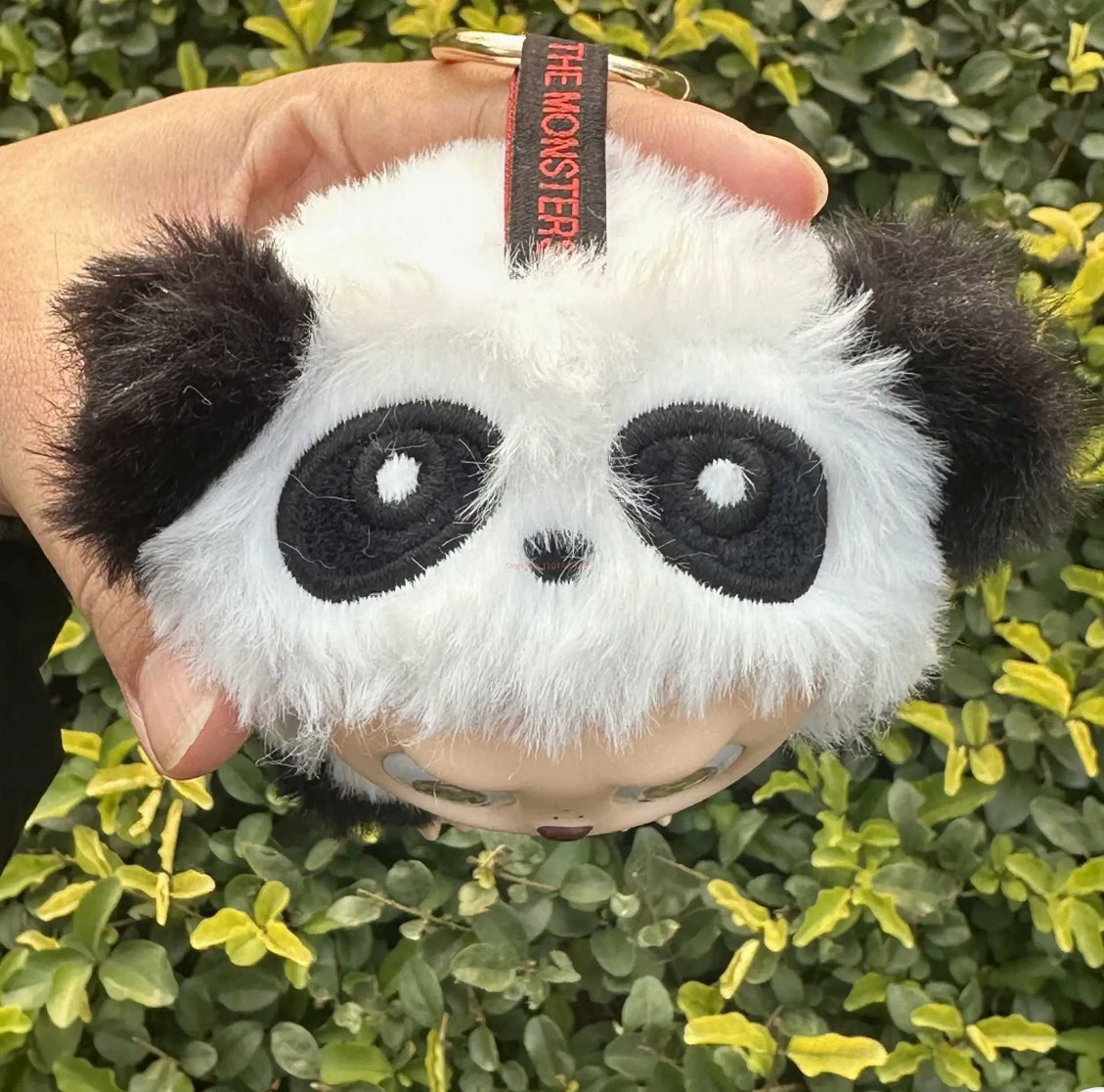 17cm Panda Monster vinyl face doll