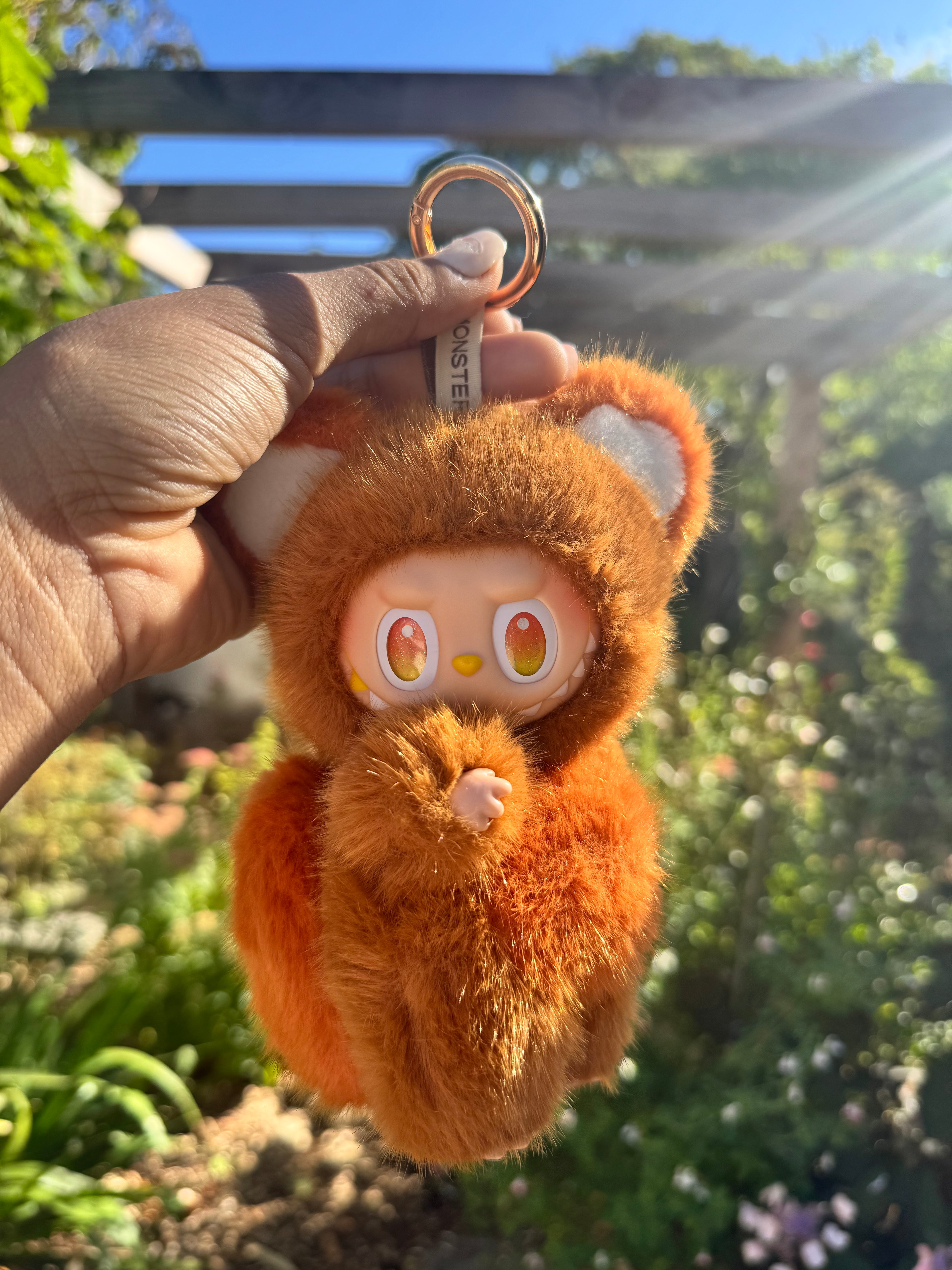 Autumn Bear Monster Vinyl Face Doll