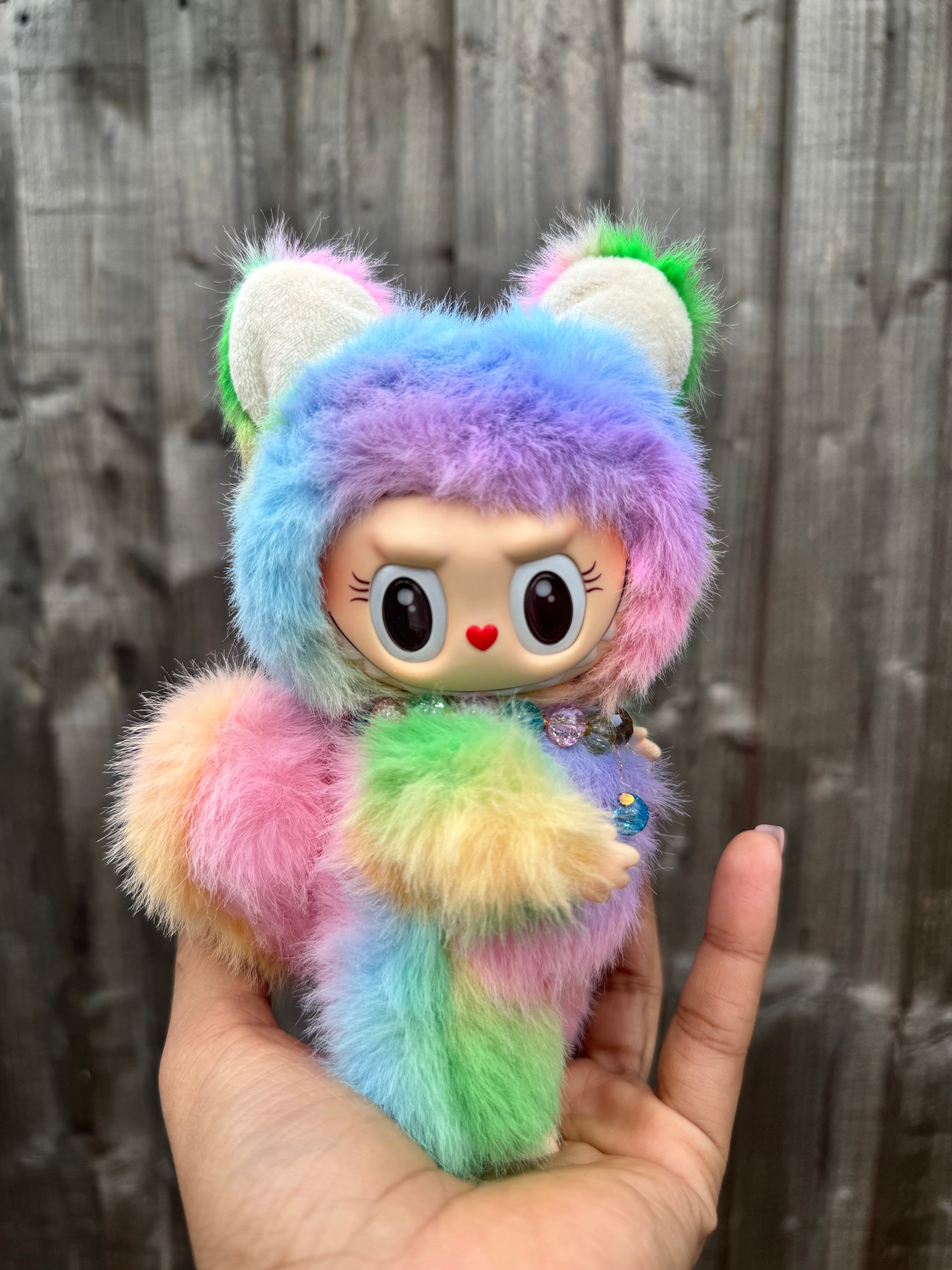 Rainbow Koko Monster Vinyl Face Doll