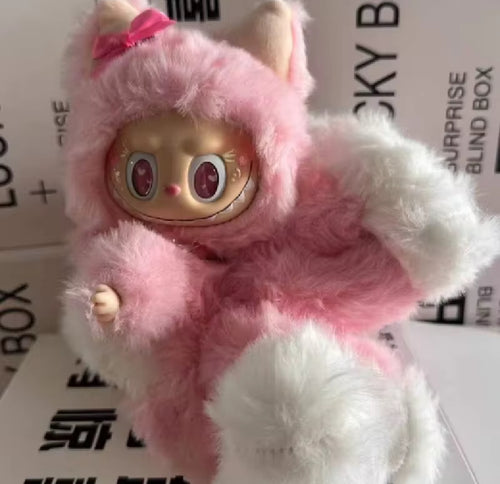 17 Cm Bubblegum Pink Fox Monster