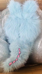 Hawaii Blue Monster 38cm Vinyl Face Plush