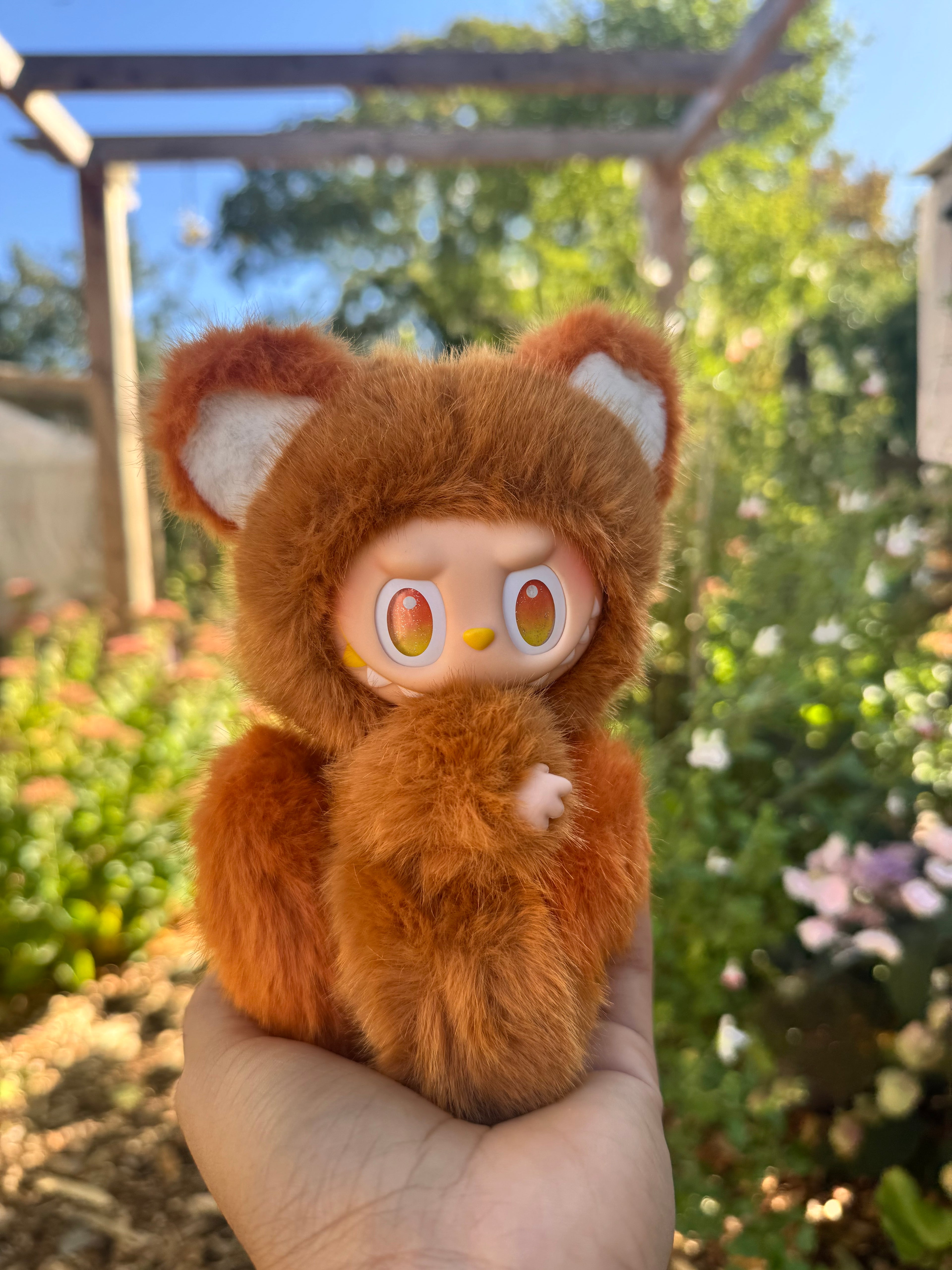 Autumn Bear Monster Vinyl Face Doll