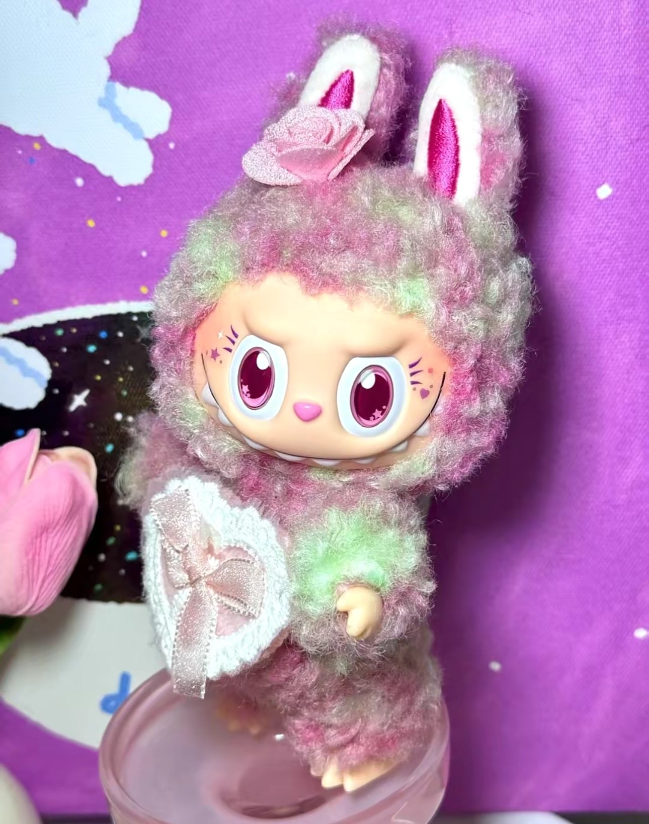 Tutti-Frutti Monster Vinyl face Doll 