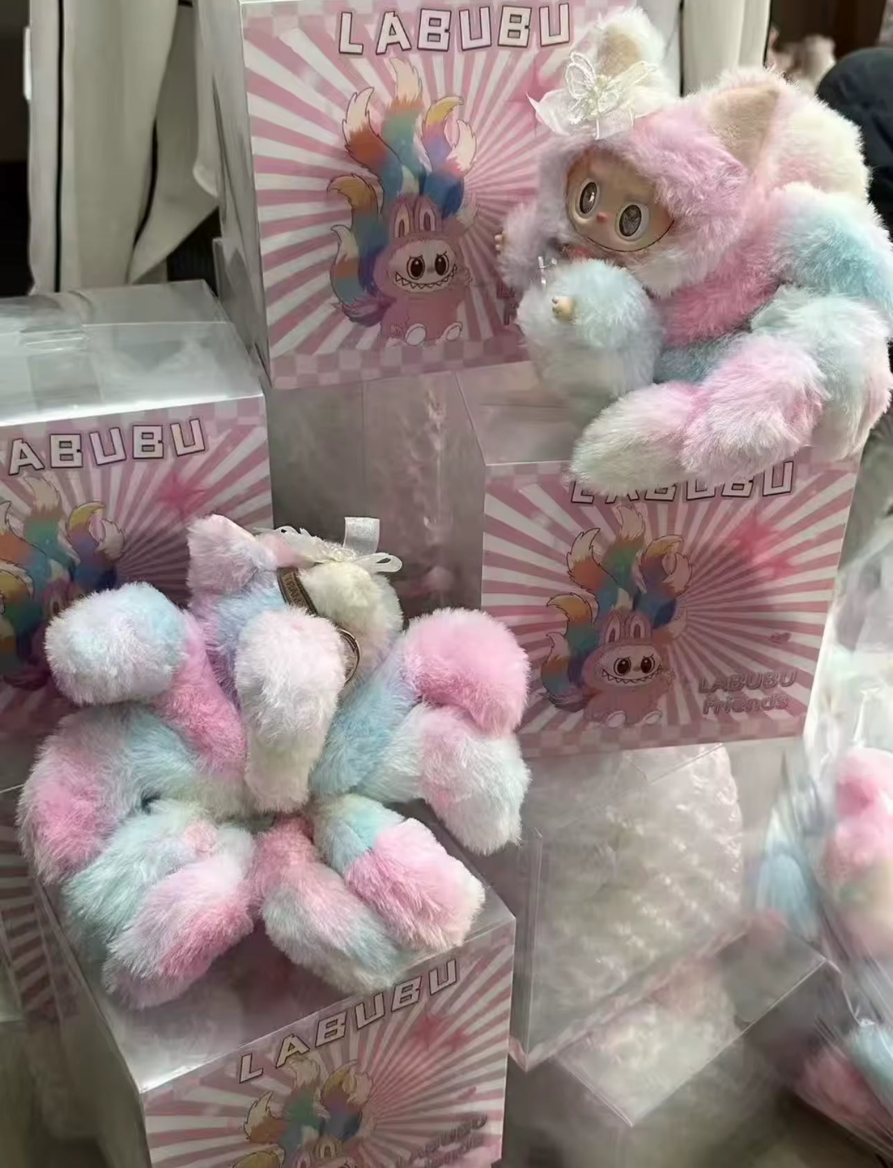 17cm Bubble Gum Nine tale Fox Monster.