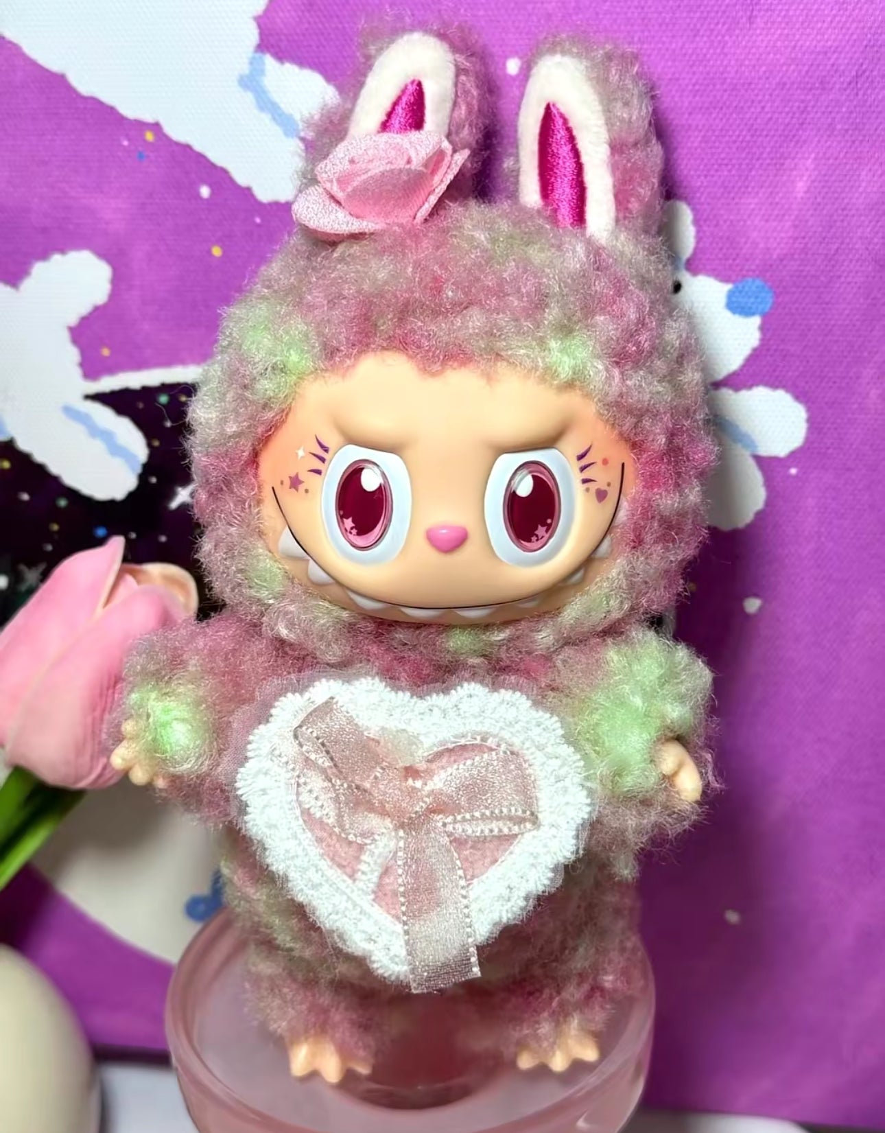 Tutti-Frutti Monster Vinyl face Doll 