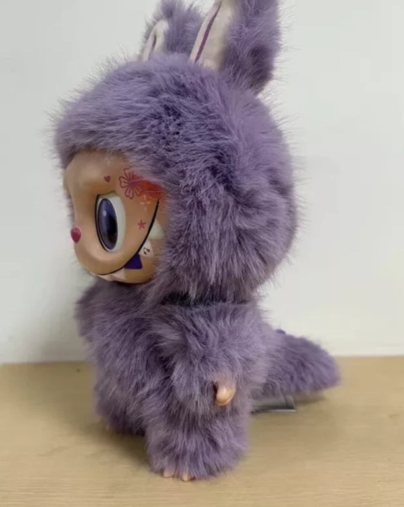 38cm Purple Monster high quality vinyl face doll