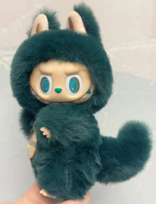 17 cm Green Monster vinyl face Doll